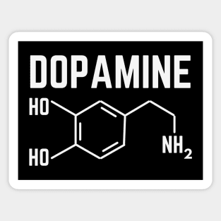 Dopamine Molecule Sticker